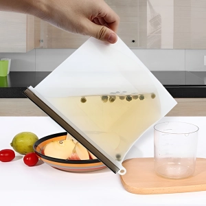 Силиконовый пакет для хранения продуктов Силиконовый пакет для хранения продуктов