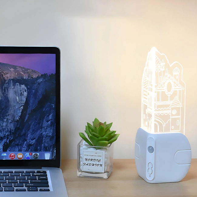 Угловой ночник