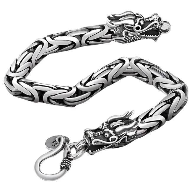 Браслет в форме дракона