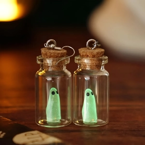 Серьги светящиеся в темноте