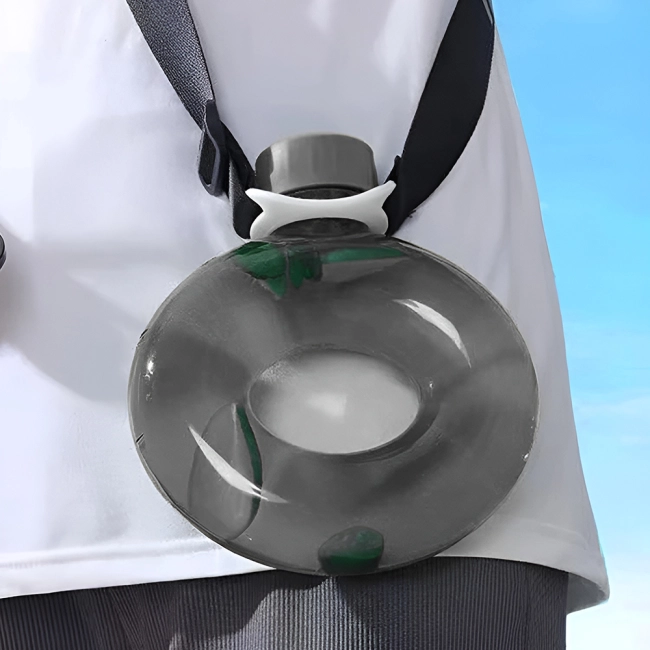 Бутылка в форме круга