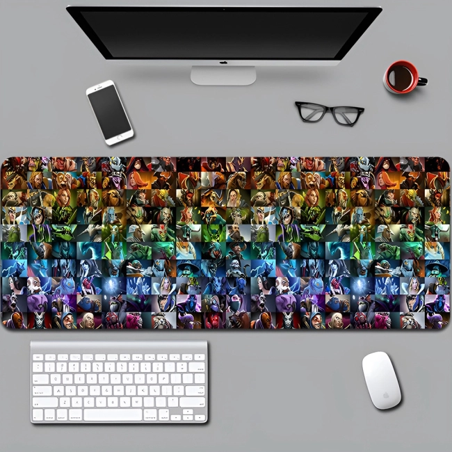 килимок для миші з персонажами доти