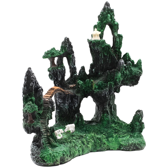 гора в аквариум