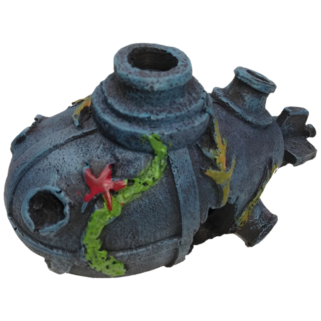 підводний човен в акваріум