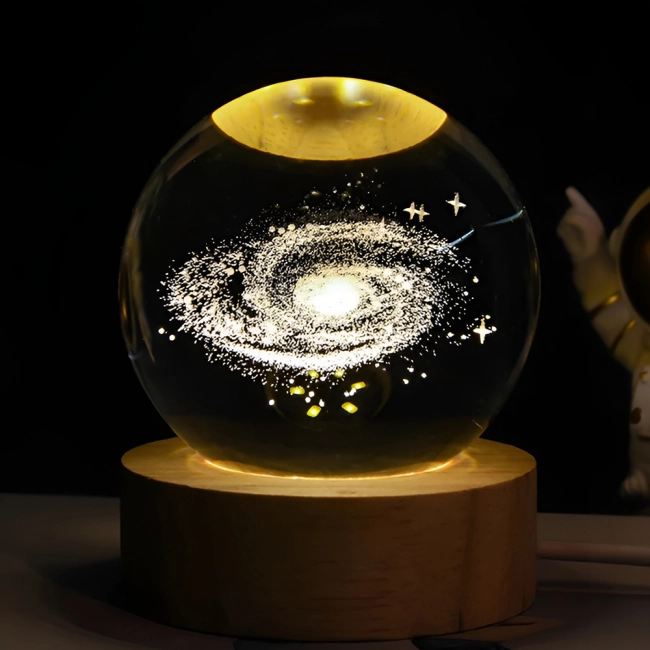 светильник с галактикой