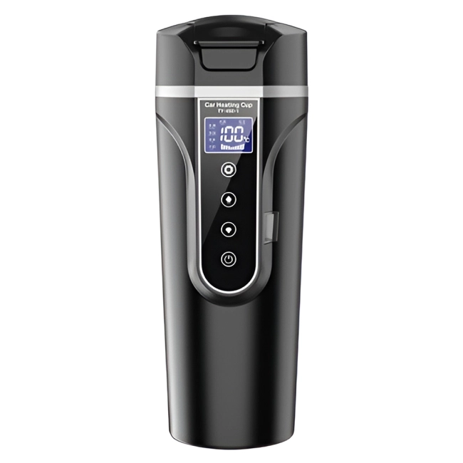 Термокружка в автомобиль с подогревом от прикуривателя