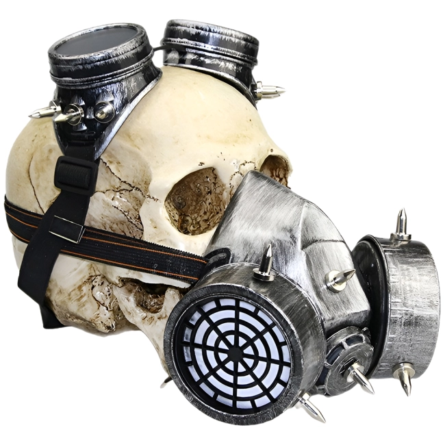 маска с противогазом на голову