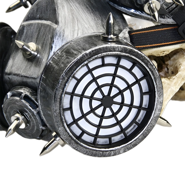 стимпанк маска с респиратором