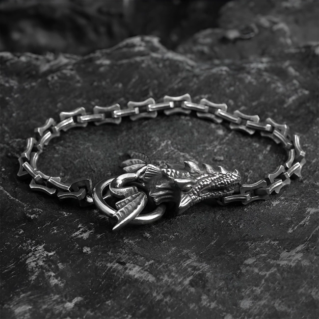 Браслет з драконом для руки