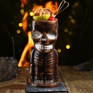 Склянка Скелет для коктейлів Склянка скелет