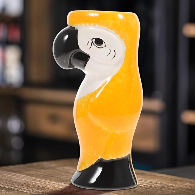 Стакан попугай