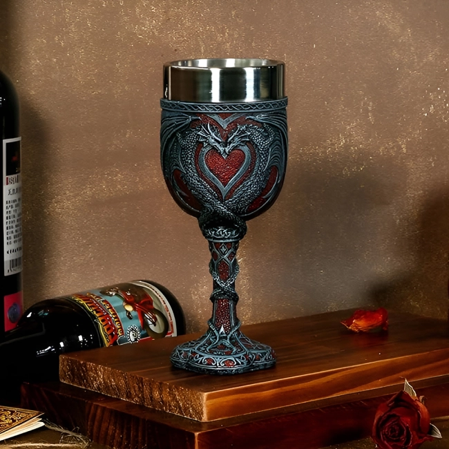 стальной бокал для вина