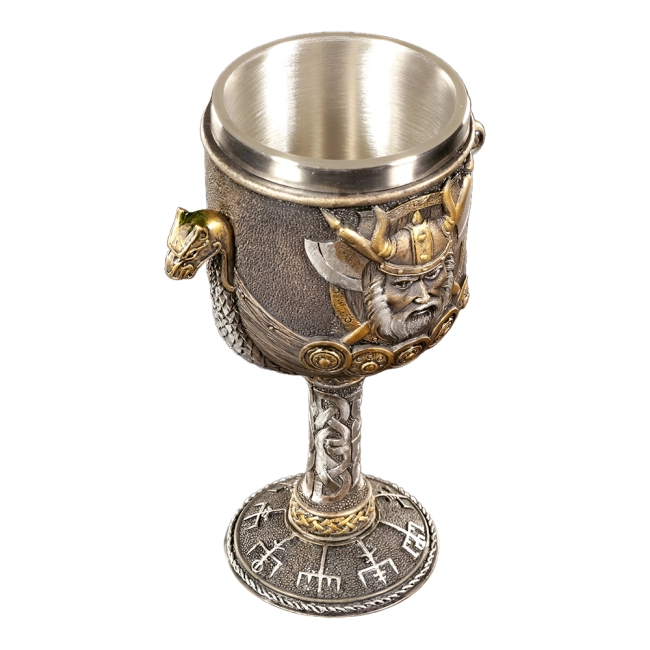 келих з  вікінгом