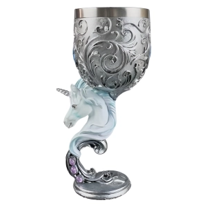 Кубок в форме бокала с Единорогом Кубок в форме бокала