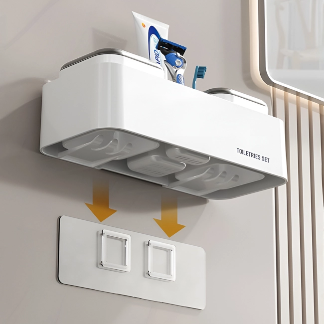 органайзер для ванной с подставками