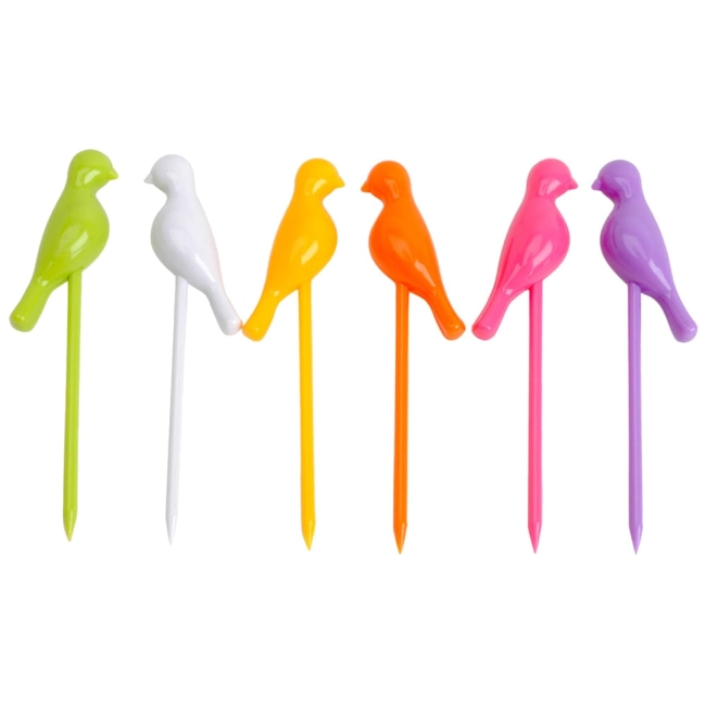 пташки-шпажки для фруктів