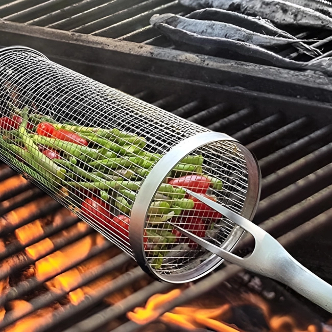 Сетка для овощей гриль