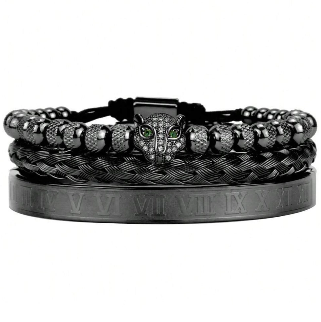 чоловічий набір браслетів