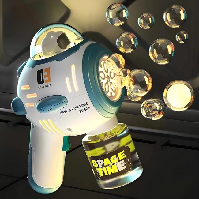 пистолет генератор для мыльных пузырей