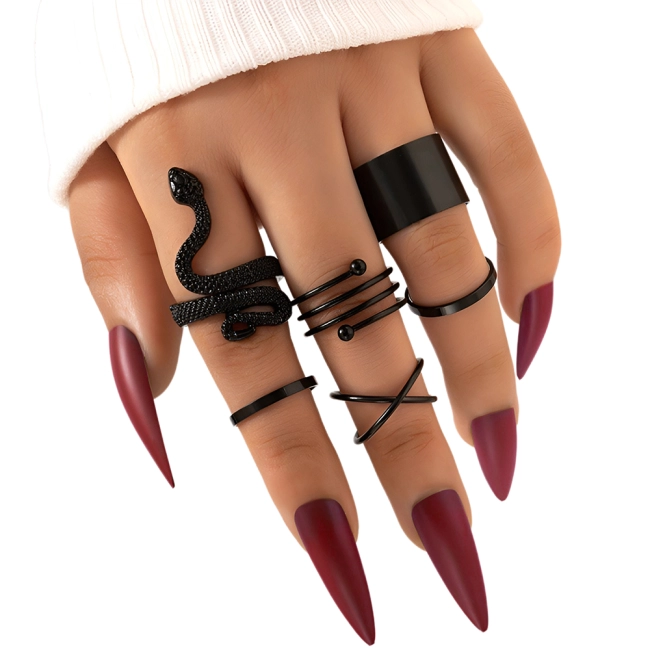 набор колец из 6 штук