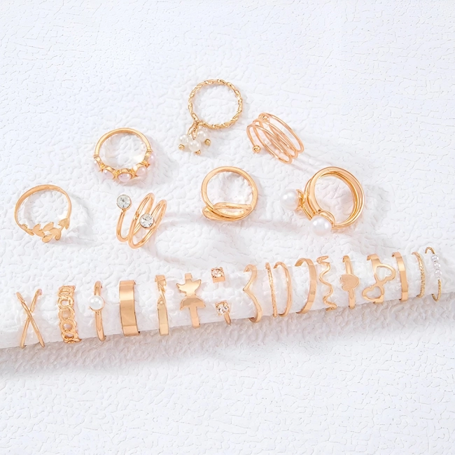 набір каблучок для жінок