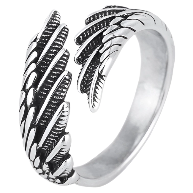 кольцо в виде крыльев