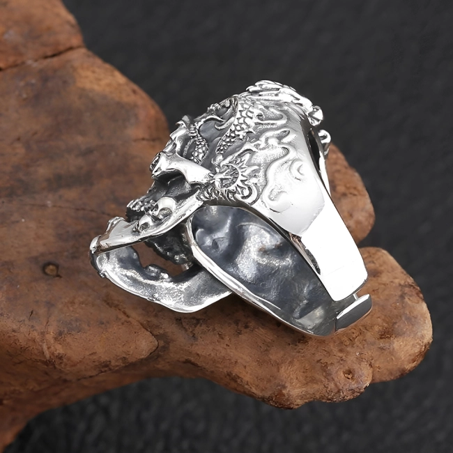 Кільце череп для пальця