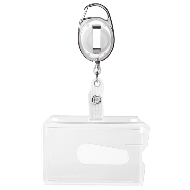 Ретрактор с держателем бейджа