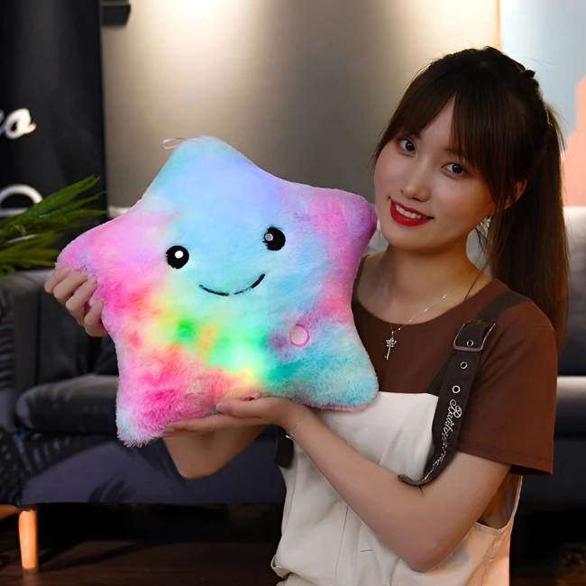 подушка зірка, що світиться