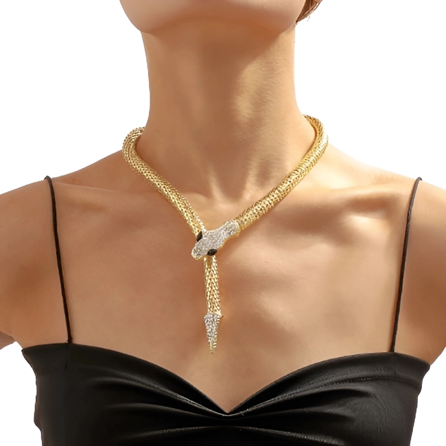 Колье Змея на шею