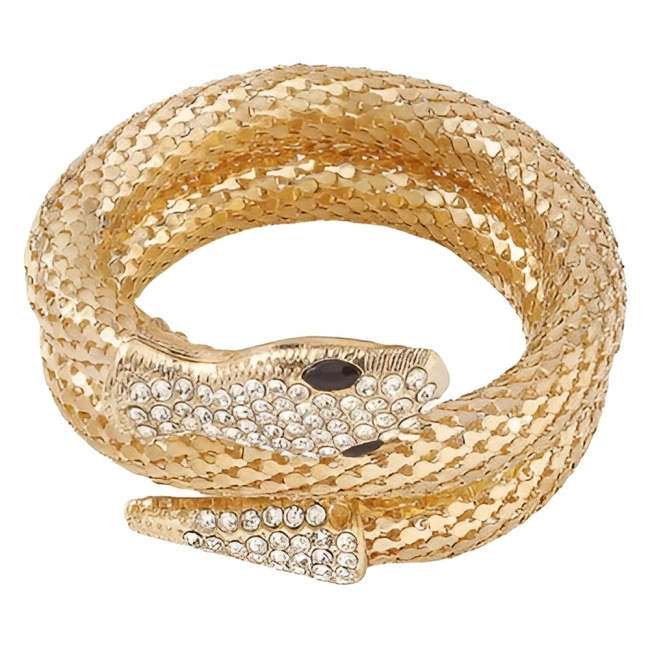 Колье в форме змеи