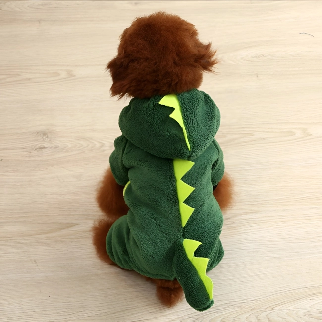 костюм динозавр для собаки