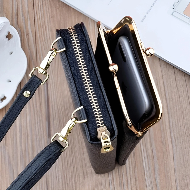 Женская сумка в виде кошелька