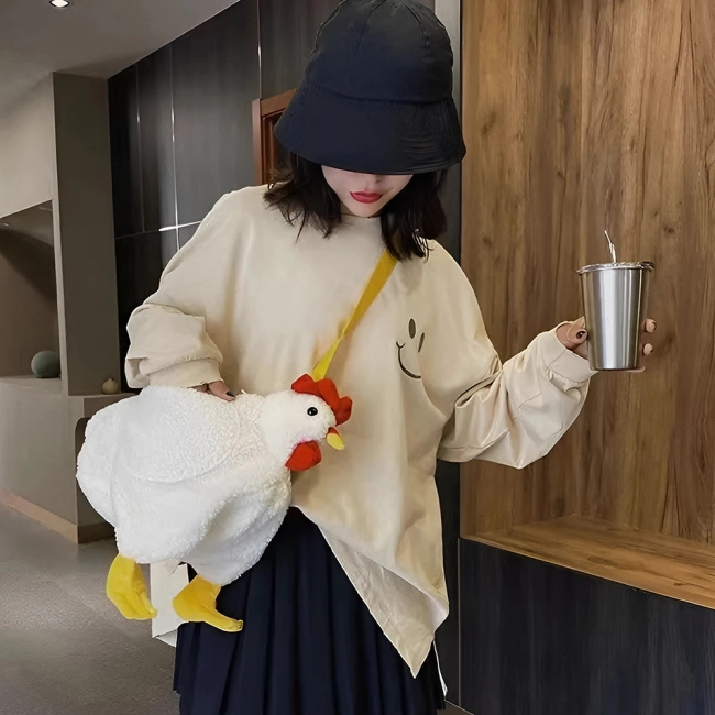 Сумка в виде курицы