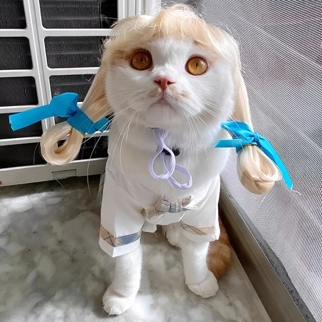 парик на кошку