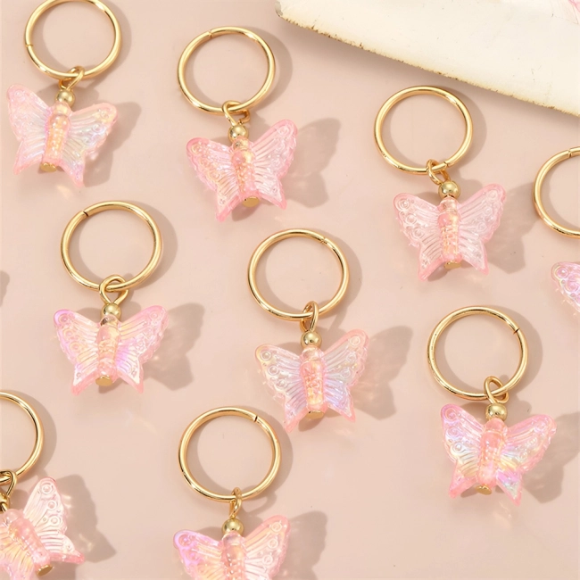 Украшение для волос с бабочками