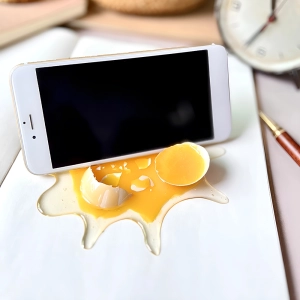 Подставка для телефона с яйцом