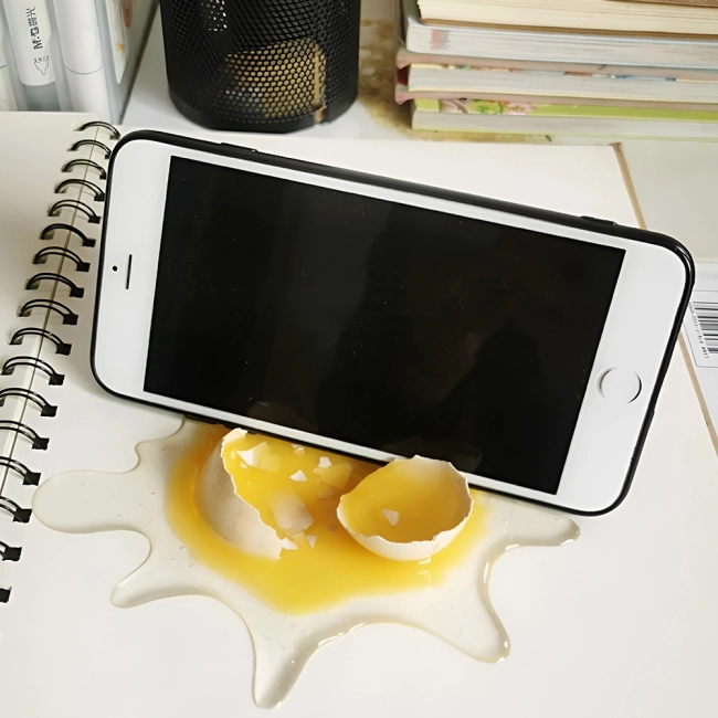Тримач для телефону з яйцем