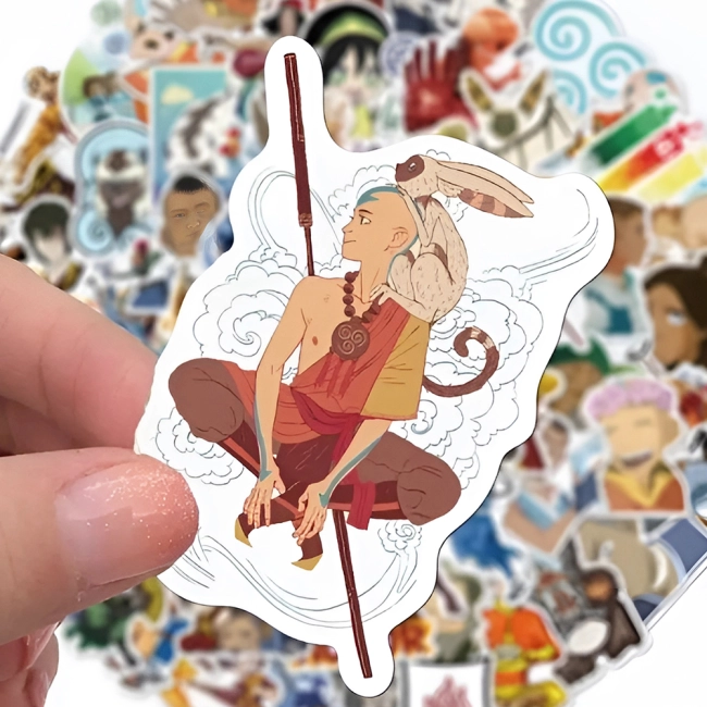 стикеры с аниме Аватар