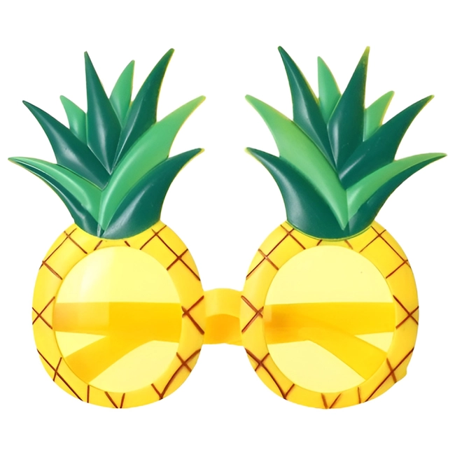 Очки в форме ананасов
