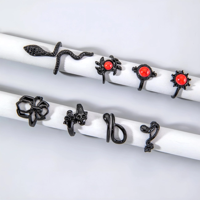 Женский комплект колец