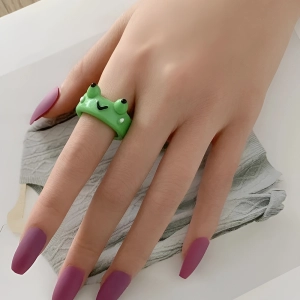 Кольцо лягушка