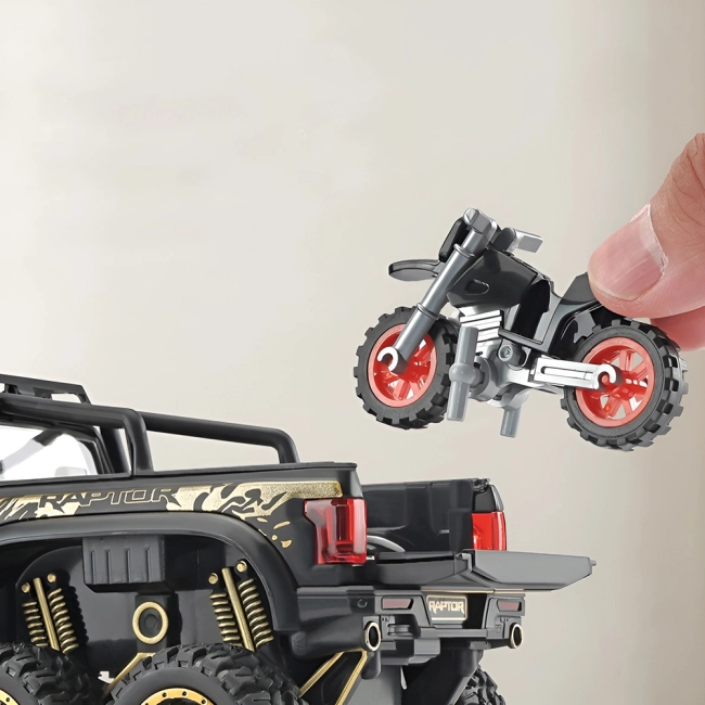 машинка шестиколёсный внедорожник