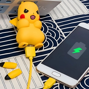 Блок USB для зарядки в виде Пикачу Блок usb для зарядки