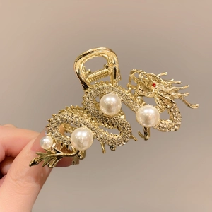 заколка для волос с жемчугом