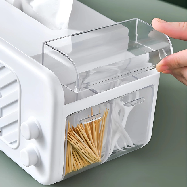 серветниця з відділеннями для зубочисток