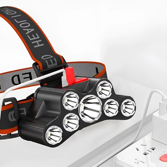 фонарь для головы с аккумулятором