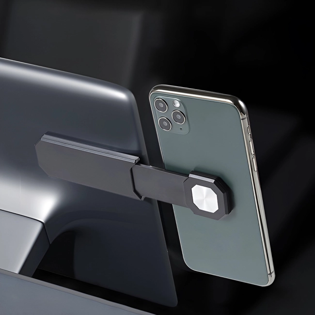 магнитный держатель для смартфона на ноутбук