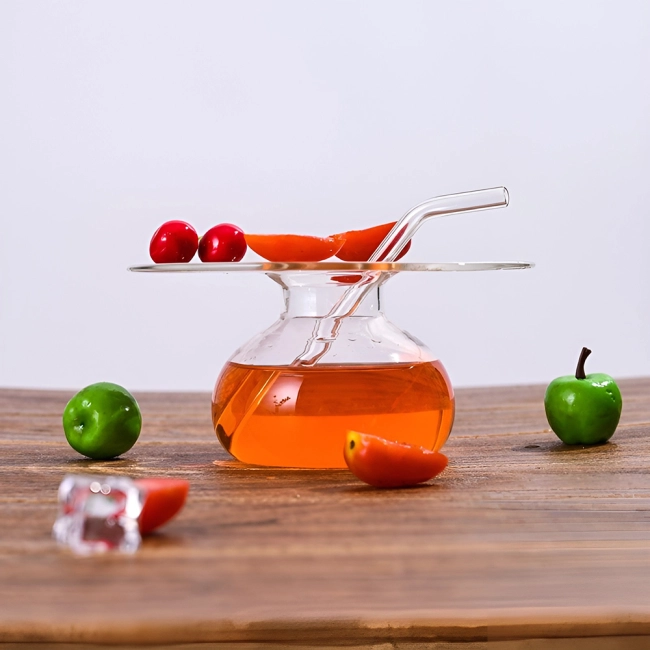 бокал с широким горлышком