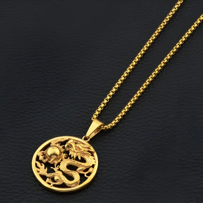 подвеска с драконом